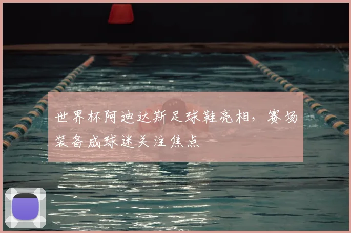 世界杯阿迪达斯足球鞋亮相,赛场装备成球迷关注焦点